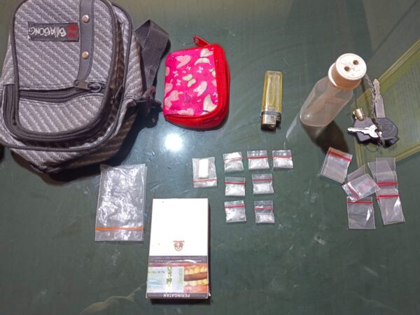 Warga Lampung Timur Tertangkap Hendak Jual Sabu, Ini Barang Buktinya