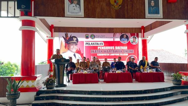 Resmi Dikukuhkan di Lampung Selatan, IWO Siap Sinergi Sajikan Berita Aktual