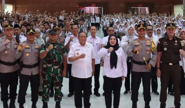 Satgas Retinaa-Judol Dikukuhkan, Wali Kota Eva dan Kapolresta Harap Bisa Beri Contoh Baik