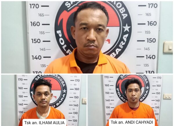 Pengedar Sabu dan Pil Ekstasi di Batu Bara Nyanyi, 2 Pemasok Kena Ciduk