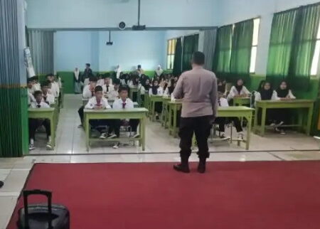 MPLS Kompol Yoefi Kurniawan Sosialisasi Cegah Bullying di Sekolah