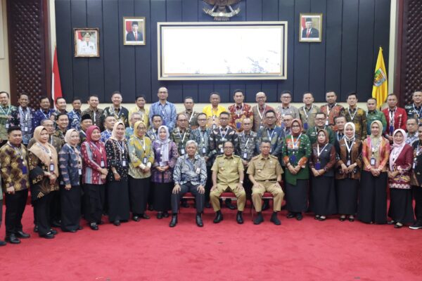 Pj Gubernur Lampung Buka Pelatihan Kepemimpinan Nasional Tingkat II Angkatan XIX