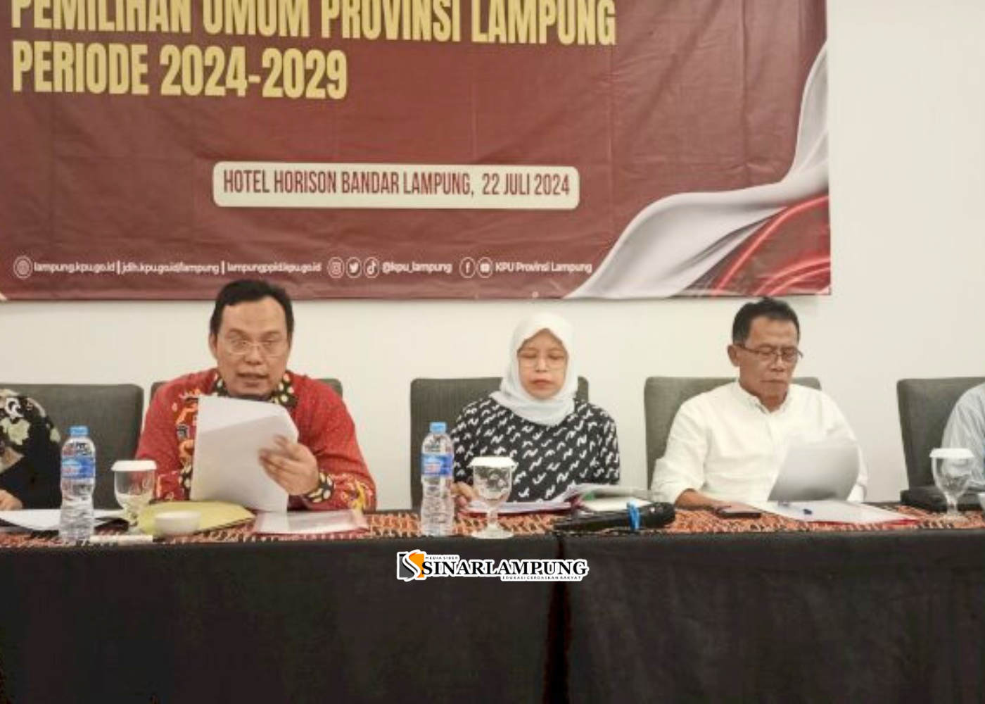 Pendaftaran Calon Anggota KPU Lampung 2024 – 2029 Resmi Dibuka