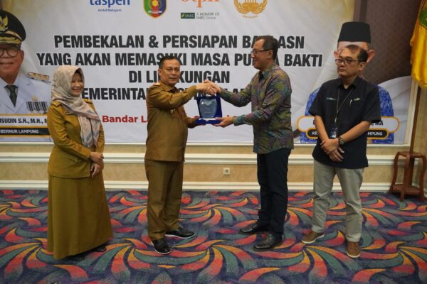 Pemprov Lampung Gelar Kegiatan Pembekalan dan Persiapan bagi ASN yang Akan Memasuki Masa Purna Bakti