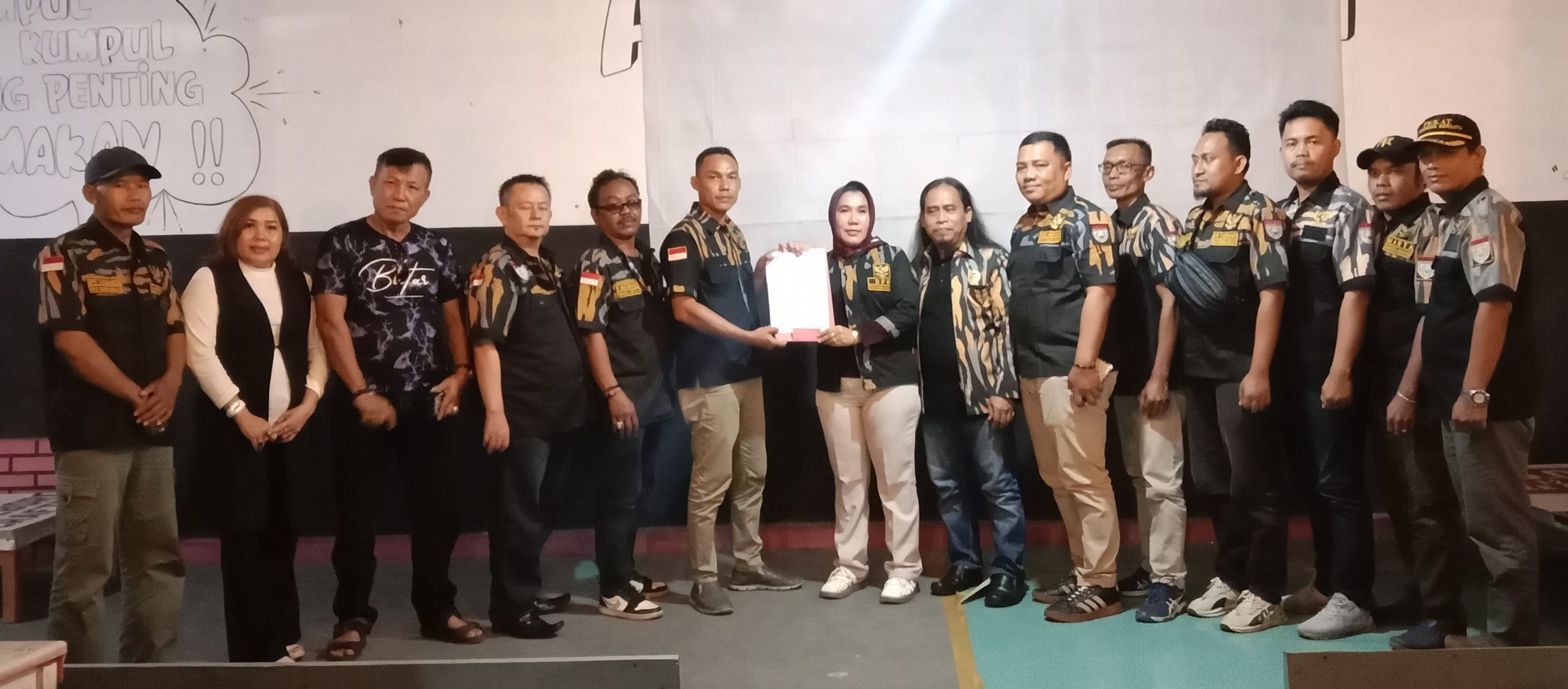 Ushrul Munir Terima Mandat Transformasi Kepemimpinan PEKAT Indonesia Bersatu Tanggamus