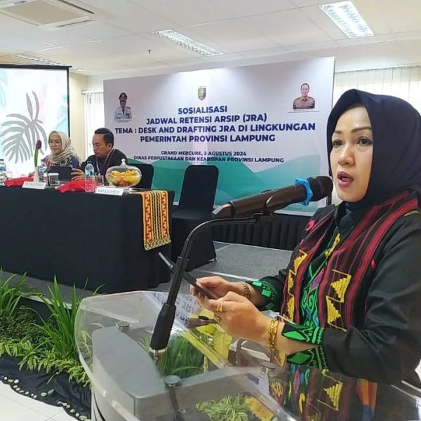 Sosialisasi JRA, Pj Gubernur Samsudin Minta OPD Profesional Mengelola Arsip