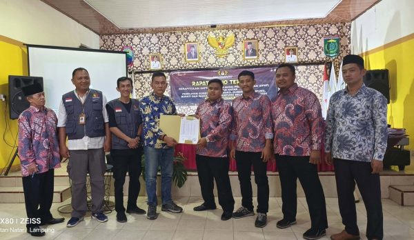 PPK Natar Gelar Pleno Rekapitulasi DPHP Pilgub Lampung dan Pilbup Lampung Selatan