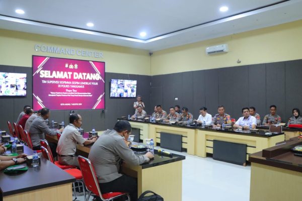 Sespim Lemdiklat Polri Gelar Supervisi Sespimma di Polres Tanggamus