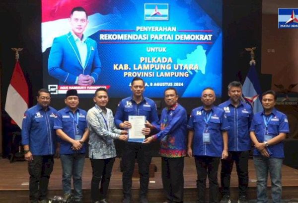 106 Cakada Se-Tanah Air Terima Rekom Demokrat, 4 Diantaranya dari Lampung