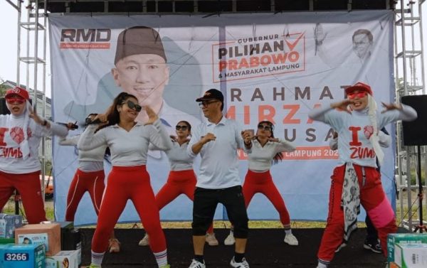 Bernas Yuniarta Gaungkan RMD di Senam Sehat