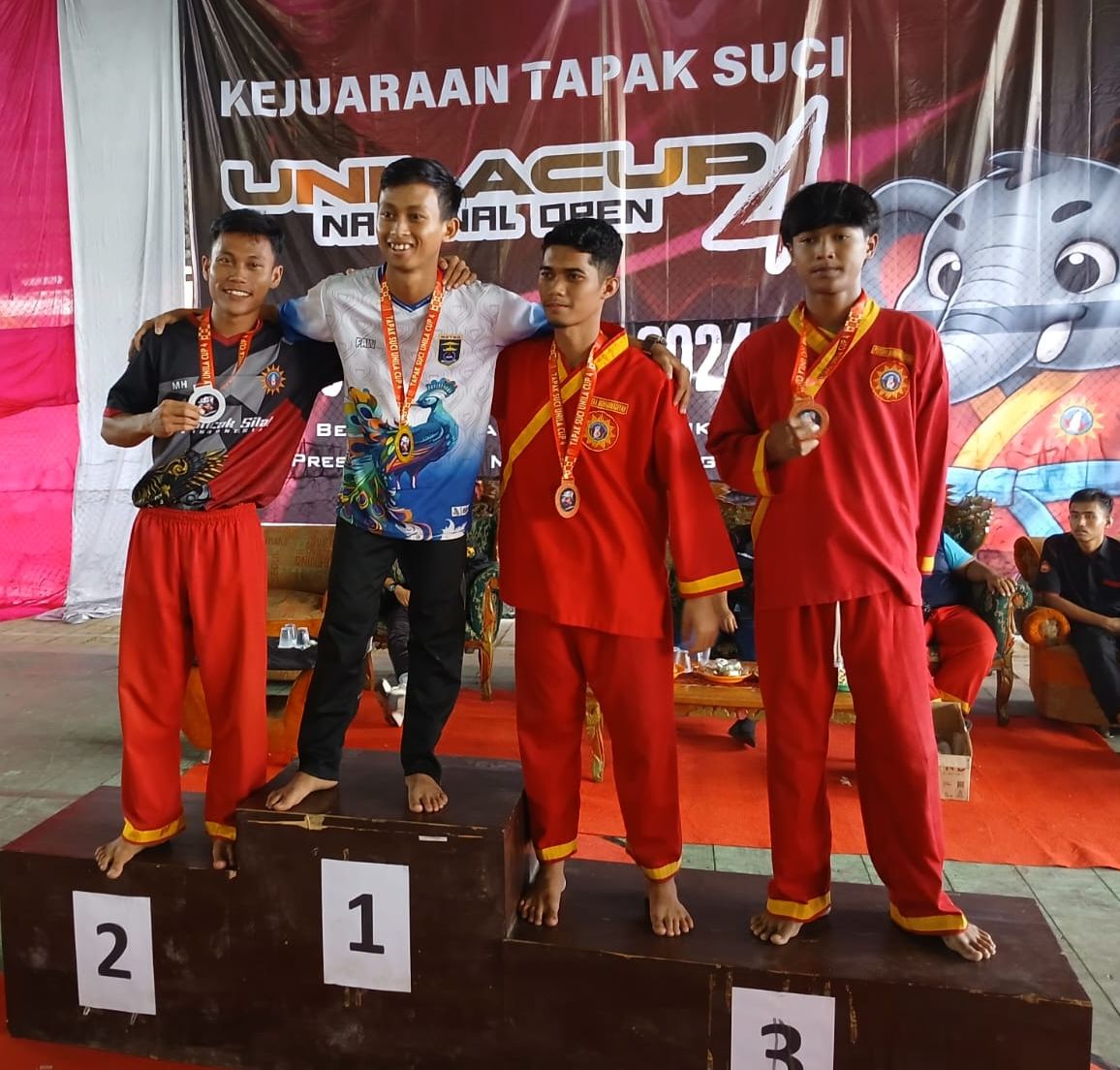 Mahasiswa STEBI Tanggamus Juara 2 Tapak Suci Unila Cup 4 National Open 2024