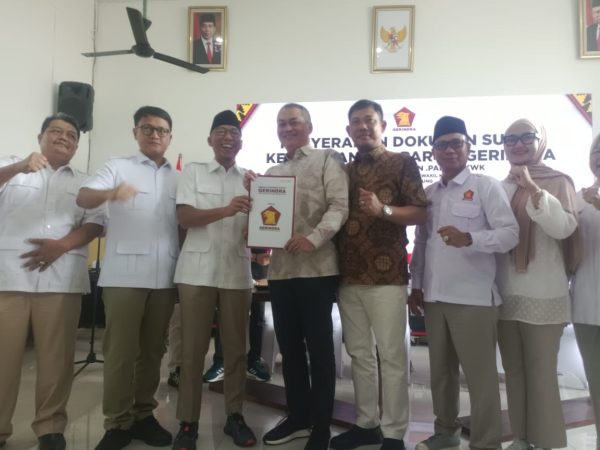 Calon Kepala Daerah 15 Daerah di Lampung Terima Rekom Persetujuan Partai Gerindra
