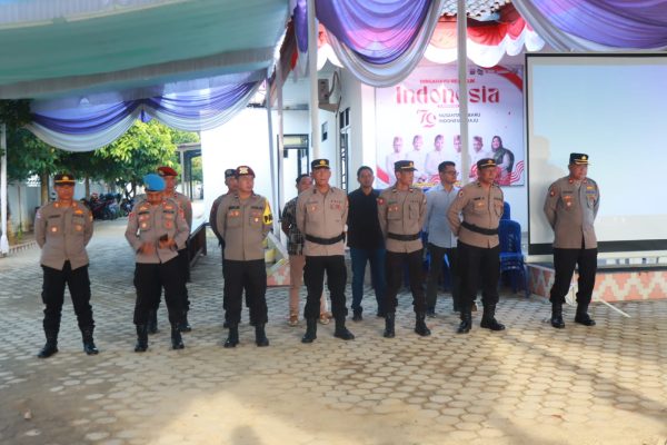 Pendaftaran Cakada di KPU Lamtim Dijaga Ketat Polisi