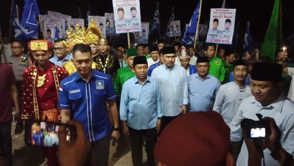 Dikawal 5 Partai Suprapto-Fuad Daftar ke KPU Malam ini