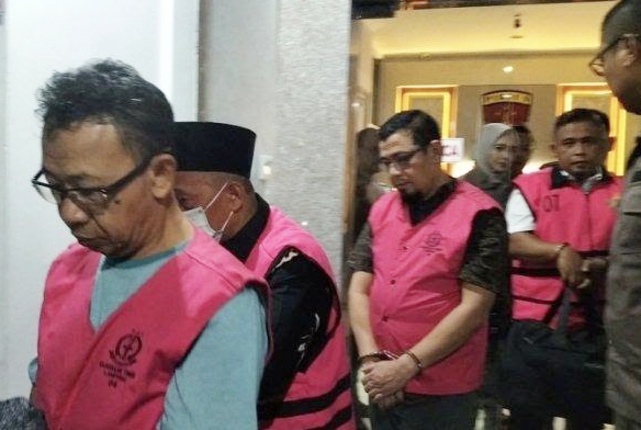 Kejati Tahan 4 Dari 5 Tersangka Korupsi Proyek SPAM PDAM Bandar Lampung