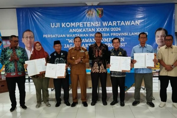 PWI Lampung Mou Peningkatan SDM Dengan Empat Kampus Swasta