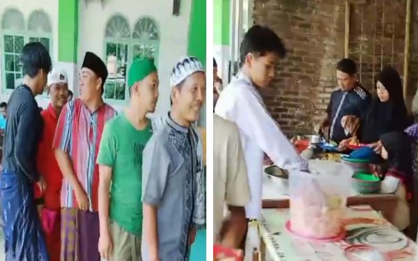 Tiap Jumat Bisa Makan Gratis di Masjid Terminal Rajabasa