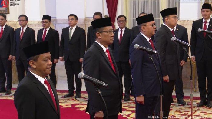 Presiden Lantik Andi Atgas Gantikan Yasonna Laoly Sebagai Menkumham
