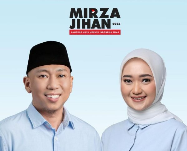 Baru Mirza-Jihan yang Siap Daftar Cagub Lampung 2024