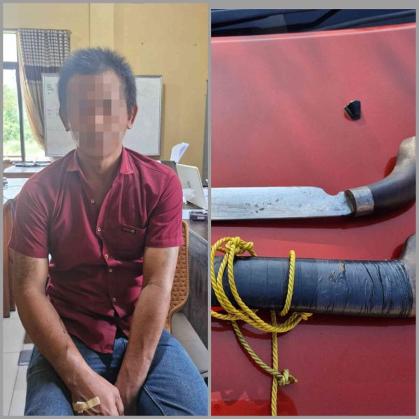 Tekab 308 Polres Tulang Bawang Barat Tembak Buron Pembacok Tamu Wanita di Lokalisasi Tiyuh Candra Mukti