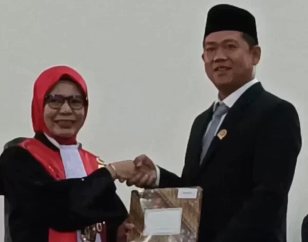 Caleg Gerinda Pesawaran Eko Saputra Dilantik Kapolres Pastikan Kasus Penganiayaan Tetap Berjalan