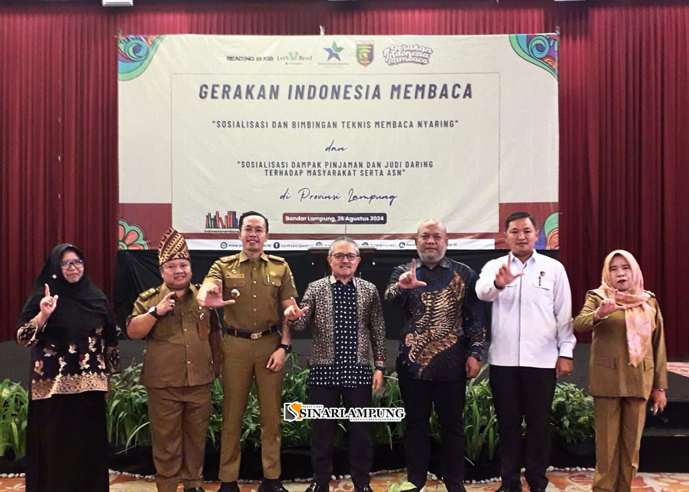 Gerakan Indonesia Membaca Gelar Bimbingan Membaca Nyaring