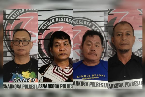 Tiga Anggota Dewan Baru Dilantik Asal Kepulauan Mentawai Ditangkap Pesta Sabu di Hotel Truntum Padang