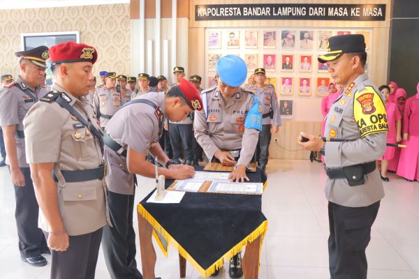 Kasat Reskrim Polresta Bandar Lampung Berganti