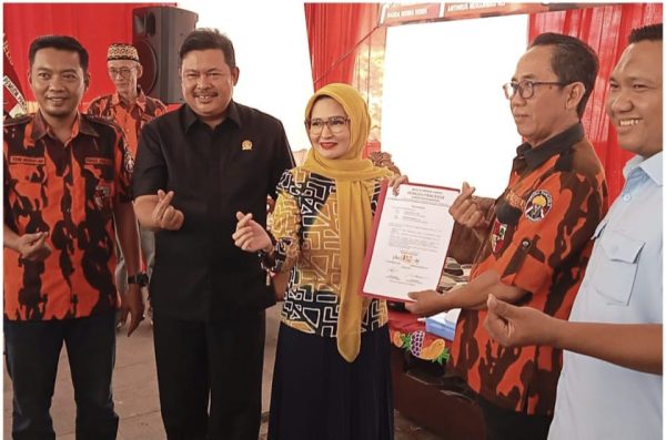 Nanda-Anton Dapat Dukungan MPC Pemuda Pancasila Pesawaran