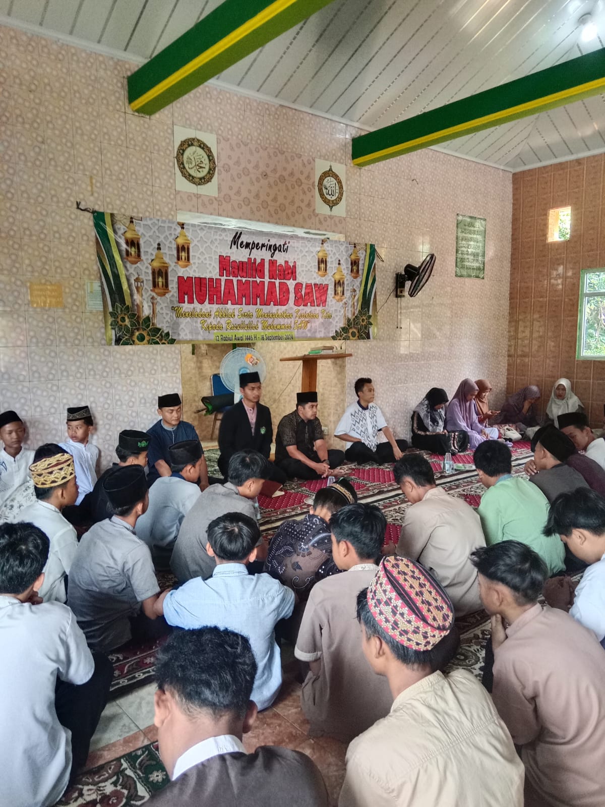 STEBI Tanggamus memperingati Maulid Nabi Muhammad SAW 1446H