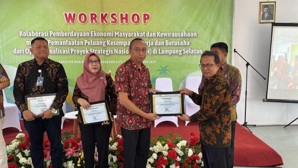 PT Bakauheni Terbanggi Besar Toll Dukung Ekonomi Kreatif Provinsi Lampung