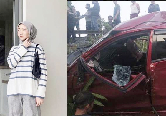 Sopir Brio Merah Selegram Hijab Mahasiswa Nerobos Pintu Perlintasan Kereta Api Akhirnya Wafat