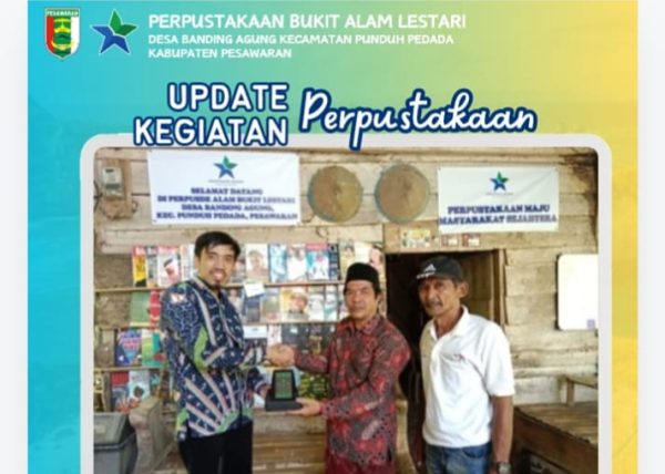 Perpustakaan Desa Alam Bukit Lestari: Perlu Buku Peternakan, Pertanian Dan Perkebunan