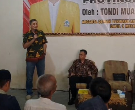 Tondi Paparkan Penanggulangan Bencana Alam dan Sosial ke Masyarakat Metro