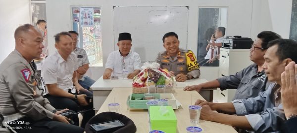 Sosialisasi Pilkada Damai Kapolresta Bandar Lampung Bersama PJU Silahturahmi ke JMSI