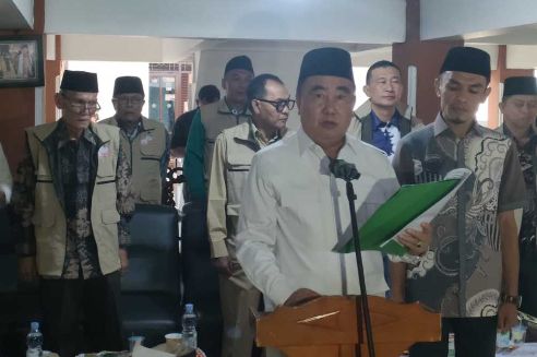 Pengukuhan Tim Koalisi  Jalan Lurus Perubahan di Lamban Bulapis Batang