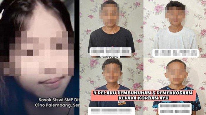 Siswi SMP di Palembang Digilir Pacar dan Tiga Temannya Lalu Dibunuh, Pelaku Anak-anak Dengan Obsesi Film Porno