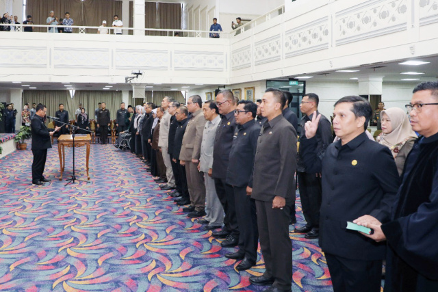 Tiga Kabid Satu Kabag, Termasuk Kabid SMK Disdik Lampung Digeser, Pelantikan Diam Diam?