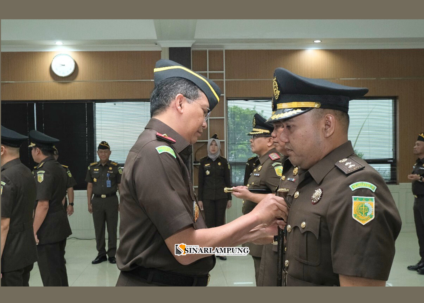 Kuntadi Rotasi Sejumlah Kajari Lingkup Kejaksaan Tinggi Lampung