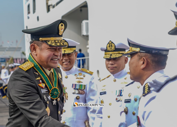Kasad Maruli Simanjuntak Hadiri Peringatan HUT Ke-79 TNI AL