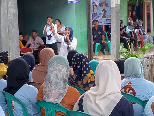 Septi Heri Agusnaeni-Ade Abdul Rochim Gelar Kampanye Tatap Muka Di Mandiri Sejati