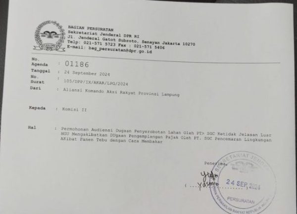 AKAR Serius Bawa Kasus Dugaan Pengemplangan Pajak PT SGC ke DPR RI