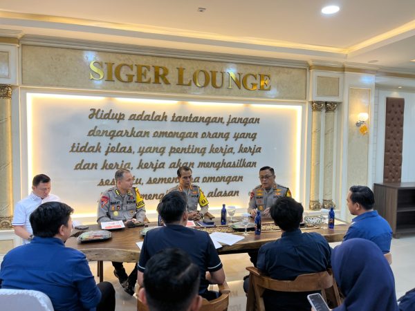 Perkuat Koordinasi Keamanan di Tol Bakter, BTB Toll dan HKA Silaturahmi ke Polda Lampung