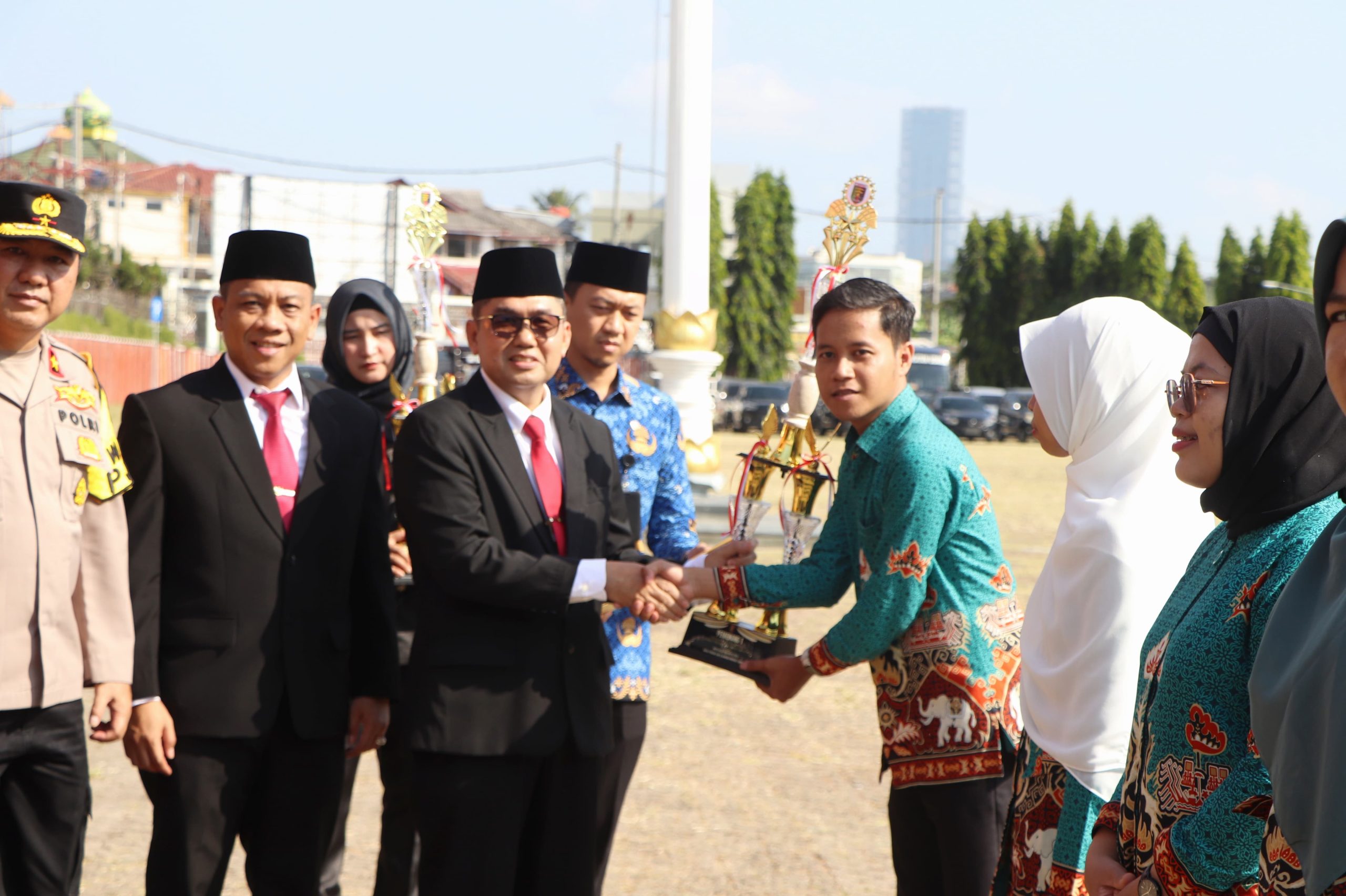 Pemprov  Lampung Gelar Upacara Peringatan Hari Sumpah Pemuda Ke-96