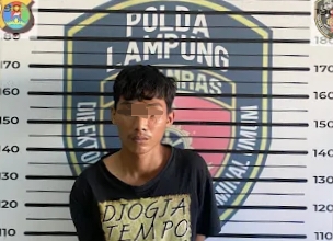 Berkat Laporan Warga, Pemuda Asal Natar Ketangkap Basah Curi Besi Pembatas Tol