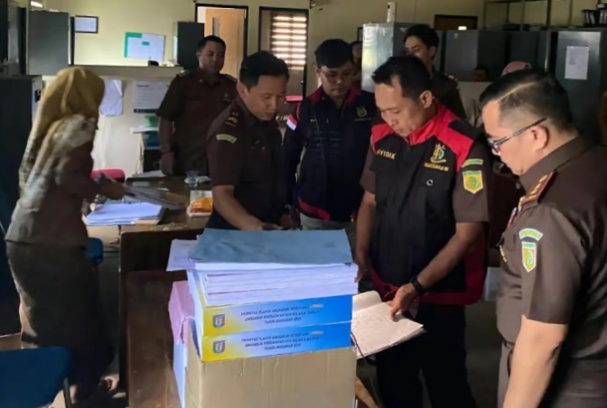 Korupsi LPTQ, Kejari Pringsewu Geledah Sejumlah Satker