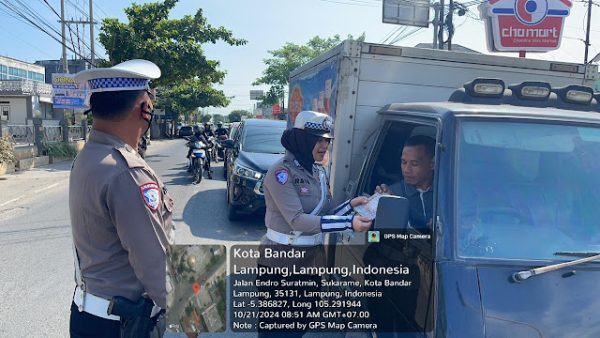 Ratusan Pengendara di Bandar Lampung Kena Tilang Selama Operasi Zebra