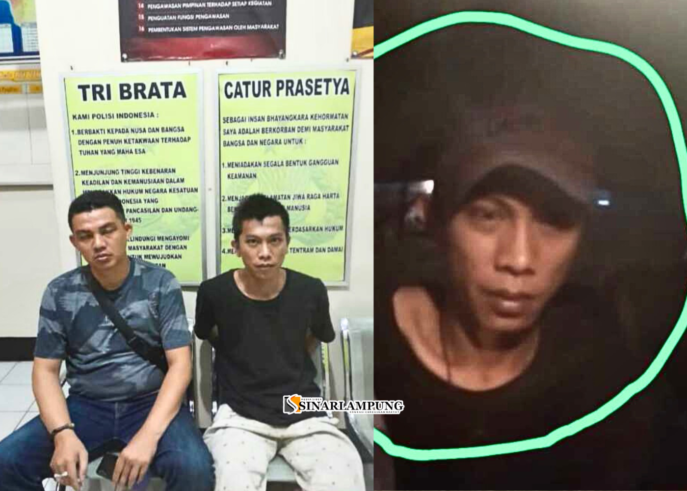 Napi Rutan Krui Yang Kabur, Berhasil Ditangkap Polisi di Bukit Kemuning