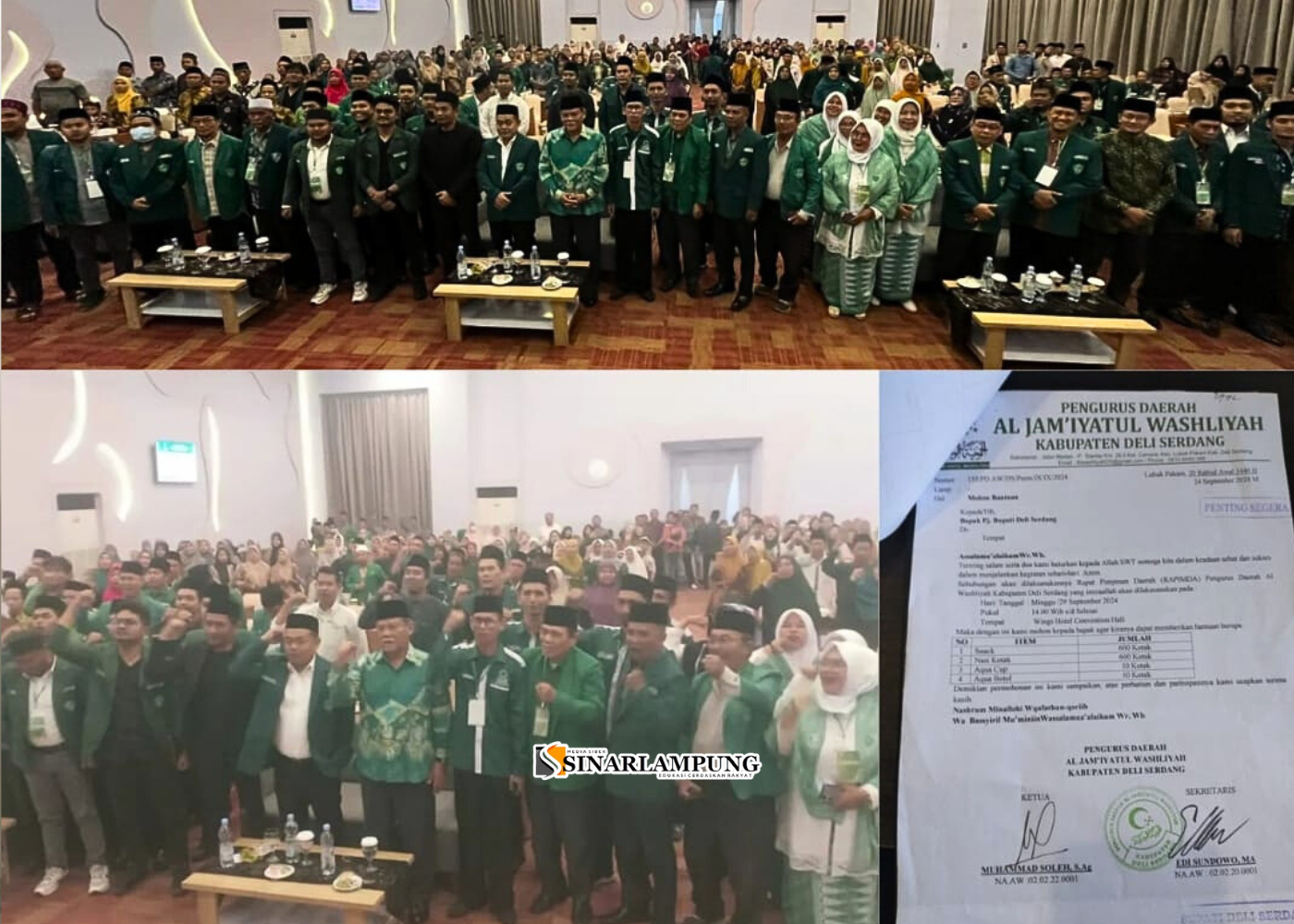 Deklarasi Dukungan Al Washliyah Untuk Ali Yusuf Siregar Diduga Pakai Uang Negara