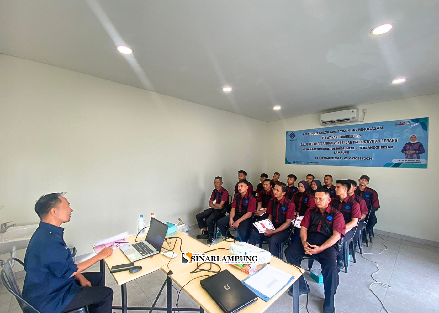 Komitmen Berikan Pelayanan Prima, Pengelola Tol Bakter Adakan Pelatihan Pelayanan dan Housekeeping